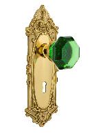 Nostalgic Warehouse
VICWAE
Victorian Plate Waldorf Emerald Door Knob with or With Out Keyhole