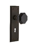 Nostalgic Warehouse
NYKWAB
New York Plate Waldorf Black Door Knob with or With Out Keyhole