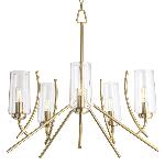 Norwell Lighting
8154_CL
Tulip Chandelier w/ Clear Glass Diffusers