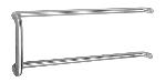 Rockwood
11147_2_Glass
Series 47 Straight Double Bar Set 10 in. CTC Pull / 33 in. CTC Push Bar