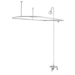 Cheviot
5182
Wall Mount Tub Filler w/ Overhead Shower and 31 x 57 Curtain Frame
