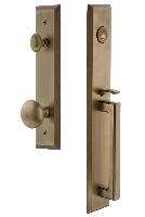 Grandeur HardwareFAVDGRFAVFifth Avenue One-Piece Handleset with D Grip and Fifth Avenue Knob