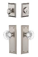 GrandeurFAVBOR_ComboFifth Avenue Plate with Bordeaux Crystal Knob and matching Deadbolt