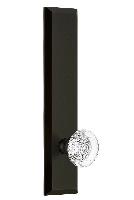 GrandeurFAVBORTALLFifth Avenue Tall Plate Double Dummy with Bordeaux Knob