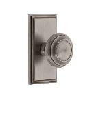 GrandeurCARCIRCarre Plate Privacy with Circulaire Knob