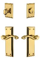 GrandeurFAVPRT_ComboFifth Avenue Plate with Portfino Lever and matching Deadbolt