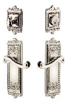 GrandeurWINNEW_ComboWindsor Plate with Newport Lever and matching Deadbolt