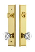 Grandeur HardwareFAVCHM_82Fifth Avenue Tall Plate Complete Entry Set with Chambord Knob