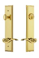 Grandeur HardwareFAVBEL_82Fifth Avenue Tall Plate Complete Entry Set with Bellagio Lever