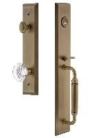 Grandeur HardwareFAVCGRBORFifth Avenue One-Piece Handleset with C Grip and Bordeaux Knob