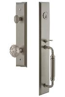 Grandeur HardwareFAVCGRWINFifth Avenue One-Piece Handleset with C Grip and Windsor Knob
