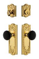 GrandeurPARCOV_ComboParthenon Plate with Coventry Knob and matching Deadbolt