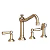 Newport Brass
2470_5433
Jacobean Widespread Kitchen Faucet w/ Side Spray 