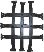 Agave IronworksGR003Fish Tail Flat Bar Grille
