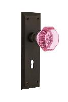 Nostalgic Warehouse
NYKWAP
New York Plate Waldorf Pink Door Knob with or With Out Keyhole