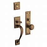 Baldwin6571Concord Sectional Mortise Entry Trim Set w/ 5000 Knob Must order cylinder separately