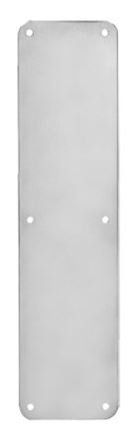 Rockwood71RCPush Plate Round Corners 0.62 in. thick