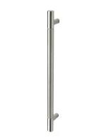 RockwoodRM1310Stainless Steel Straight Pull w/ GripZone 5/8 in. Diam. Flat Ends Polished Finish